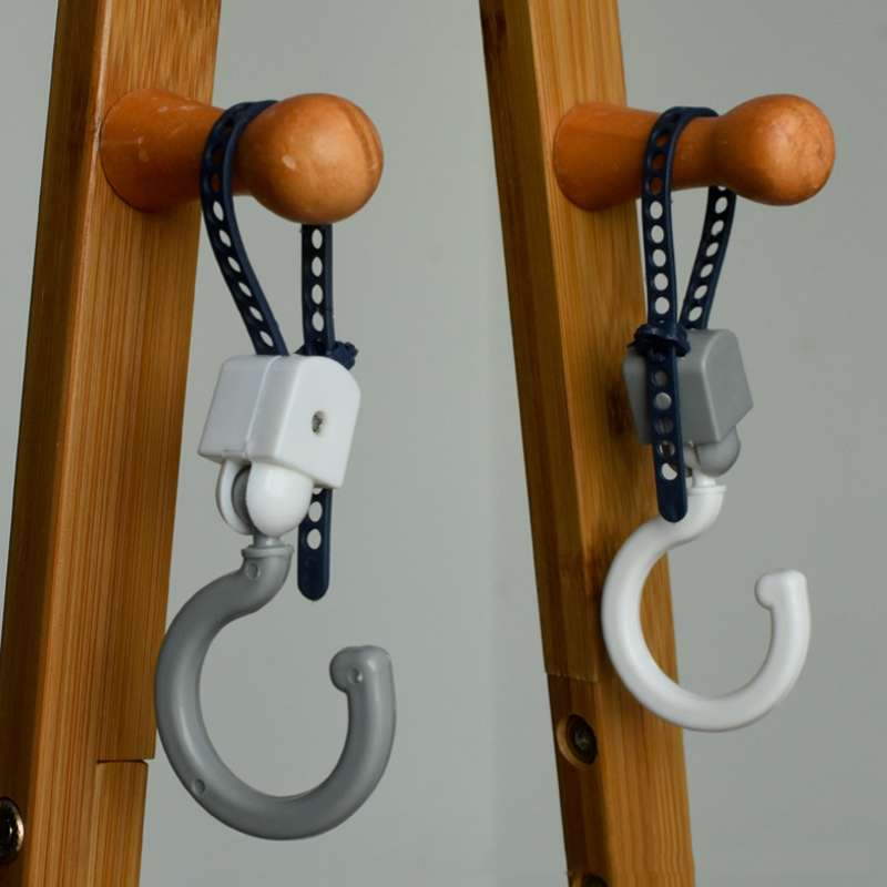 Multifunctional Car Seat Stroller Strap Lock Hook(2pcs /Set)