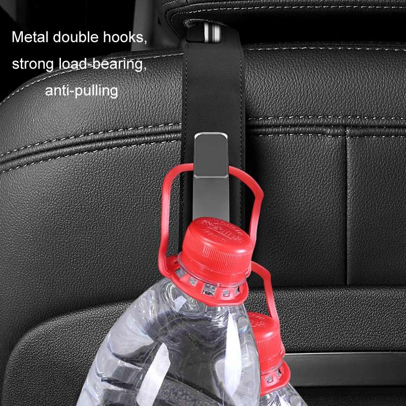 Car Multifunctional Hidden Hook Seat Back Storage Hook(Gray)