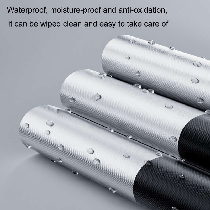40x125cm Car Summer No-punch Retractable Titanium Silver Sunshade Curtain
