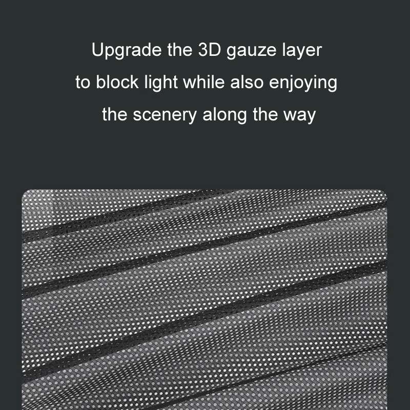 Car Magnetic Summer Sun Protection Insulating Privacy Curtain, Specification: Main Driver Arc