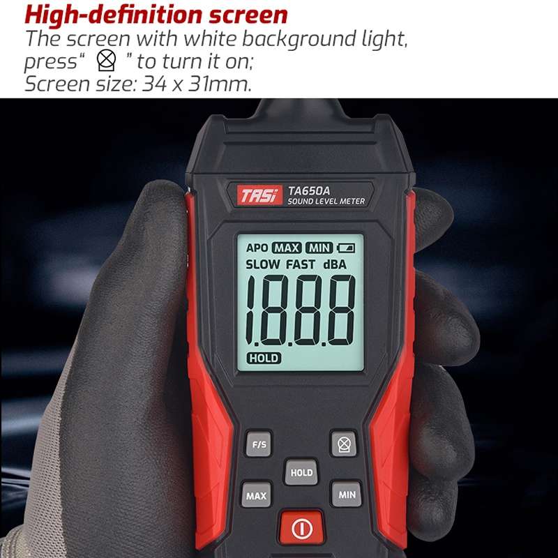TASI TA650A Decibel Detector House Volume Tester Noise Meter