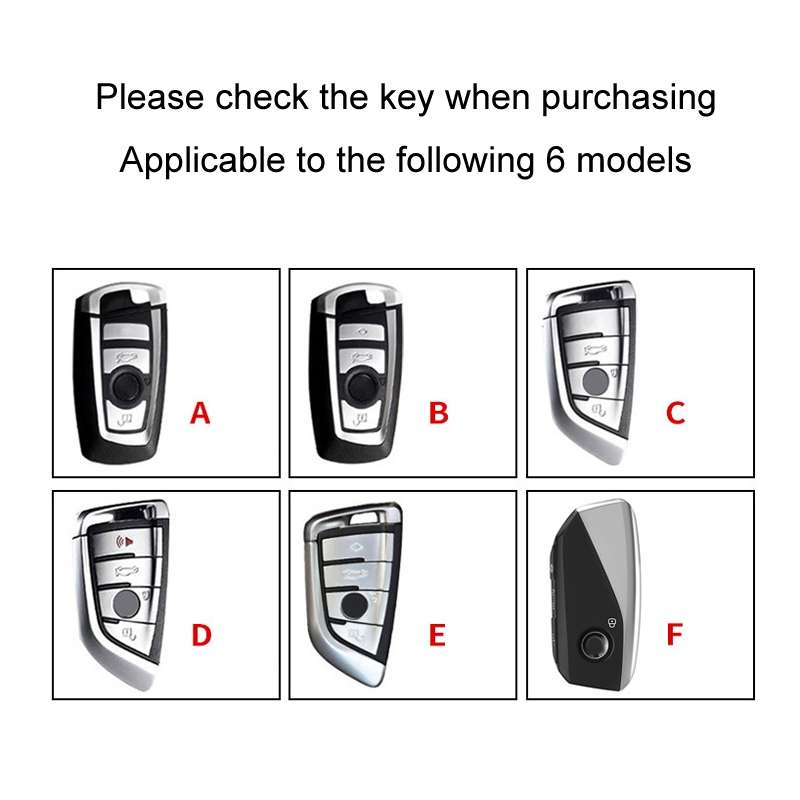 For BMW Car Key Cover Multifunctional Keychain Anti-Lost Number Plate, Style: B