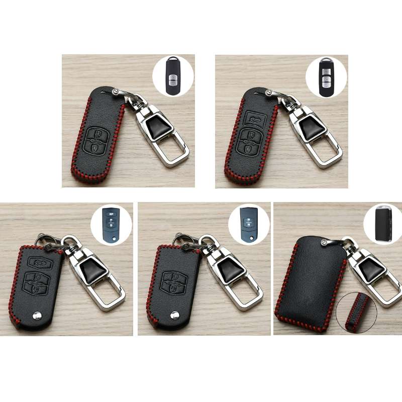 For Mazda Car Key Mover Multifunctional Keychain Anti-lost Number Plate(E)
