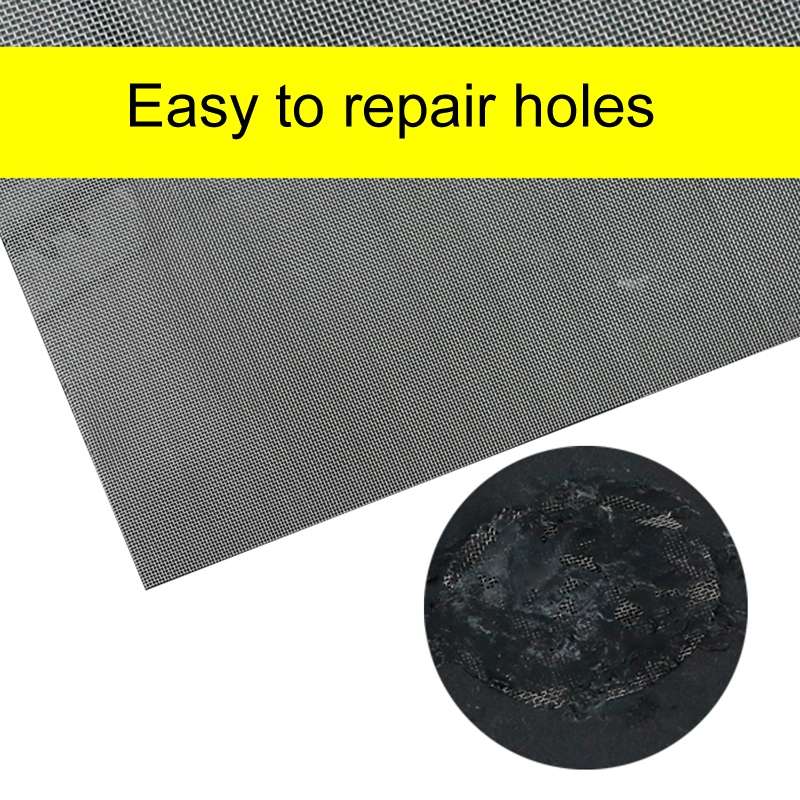 5 x 15cm 2pcs Plastic Repair Mesh Car Bumper Crack Fixing Mesh