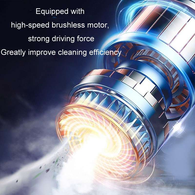 Mini Handheld High-power Car Wireless Powerful Vacuum Cleaner(F6050)