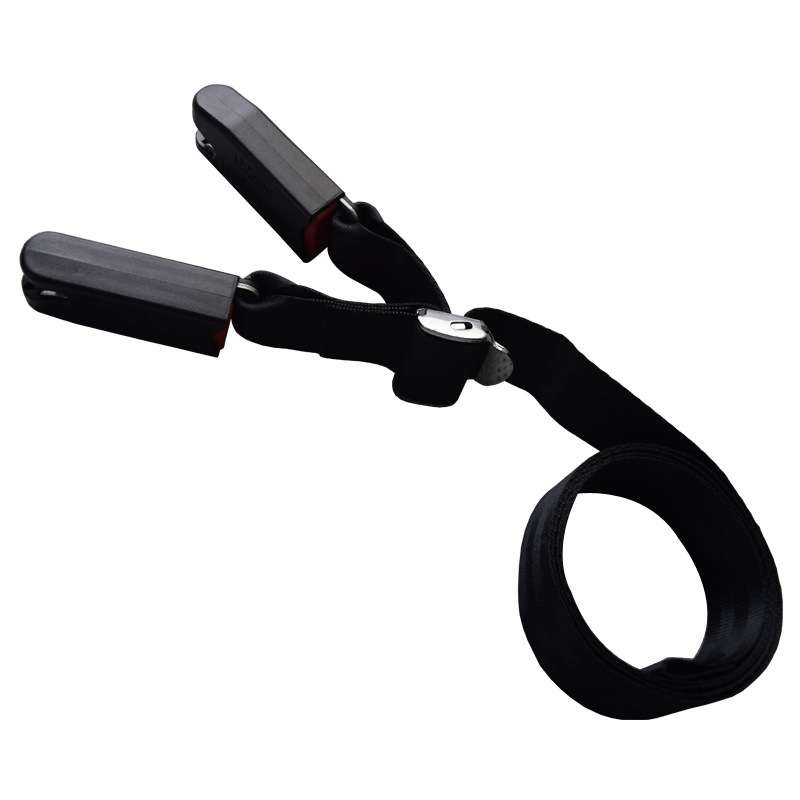 ISOFIX Interface Connection Belt Car Child Safety Seat Belt(Black)