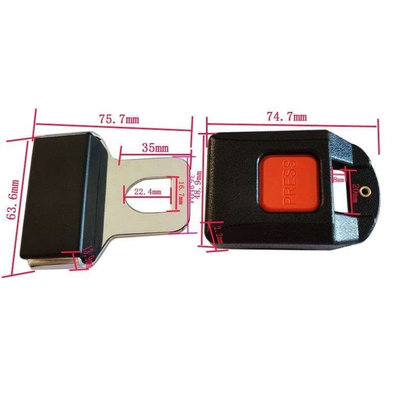 Car Seat Belt Buckle Accessories(Welded Lock Tongue + Lock Buckle)