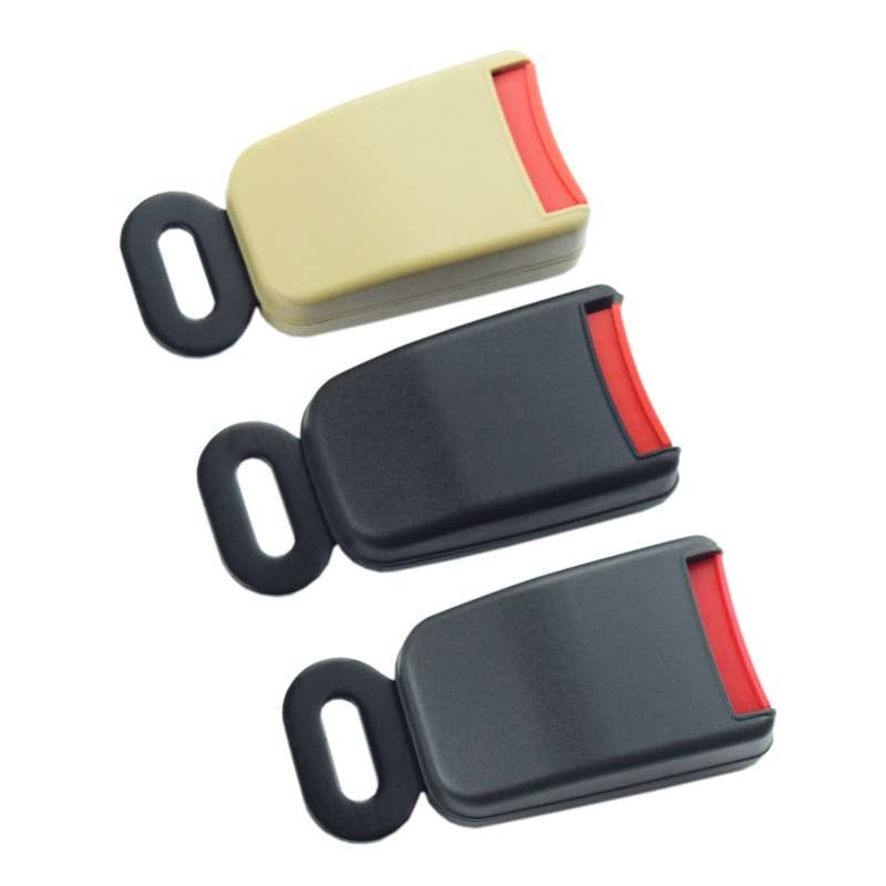 Car Seat Two-point Safety Belt Safety buckle(Grey)
