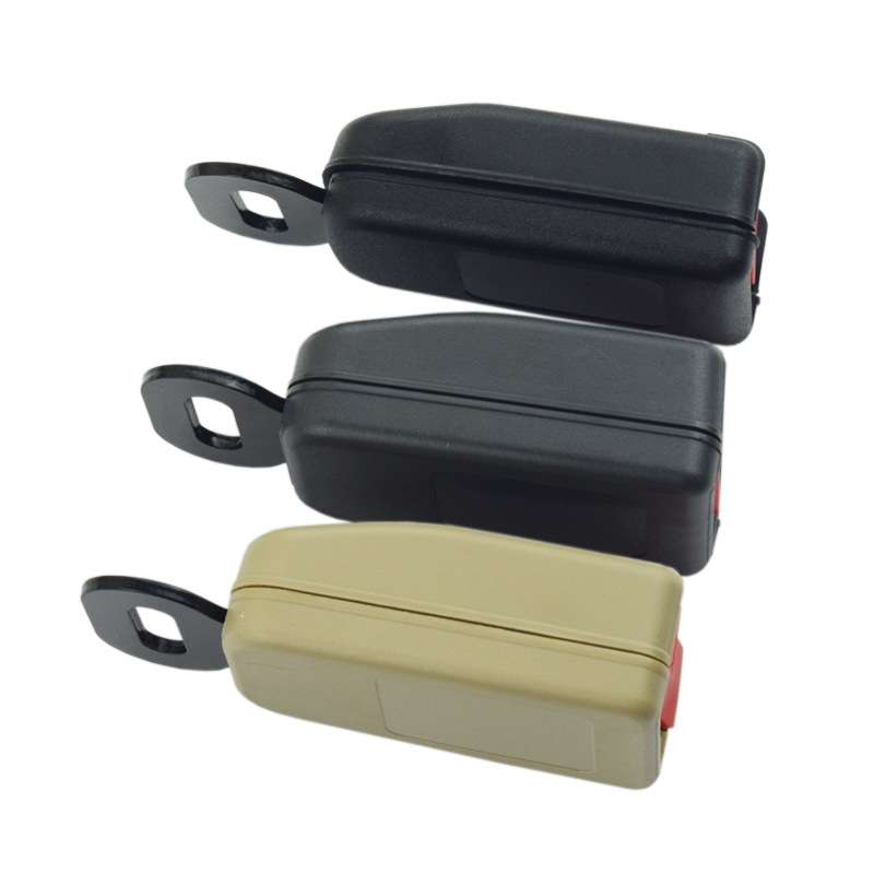 Car Seat Two-point Safety Belt Safety buckle(Grey)