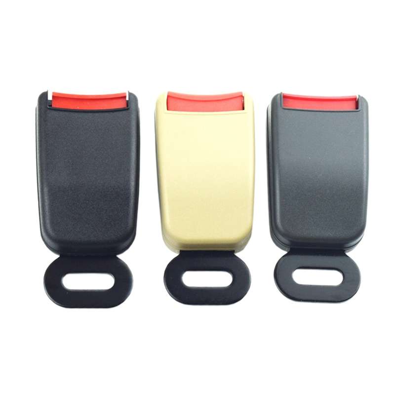 Car Seat Two-point Safety Belt Safety buckle(Grey)