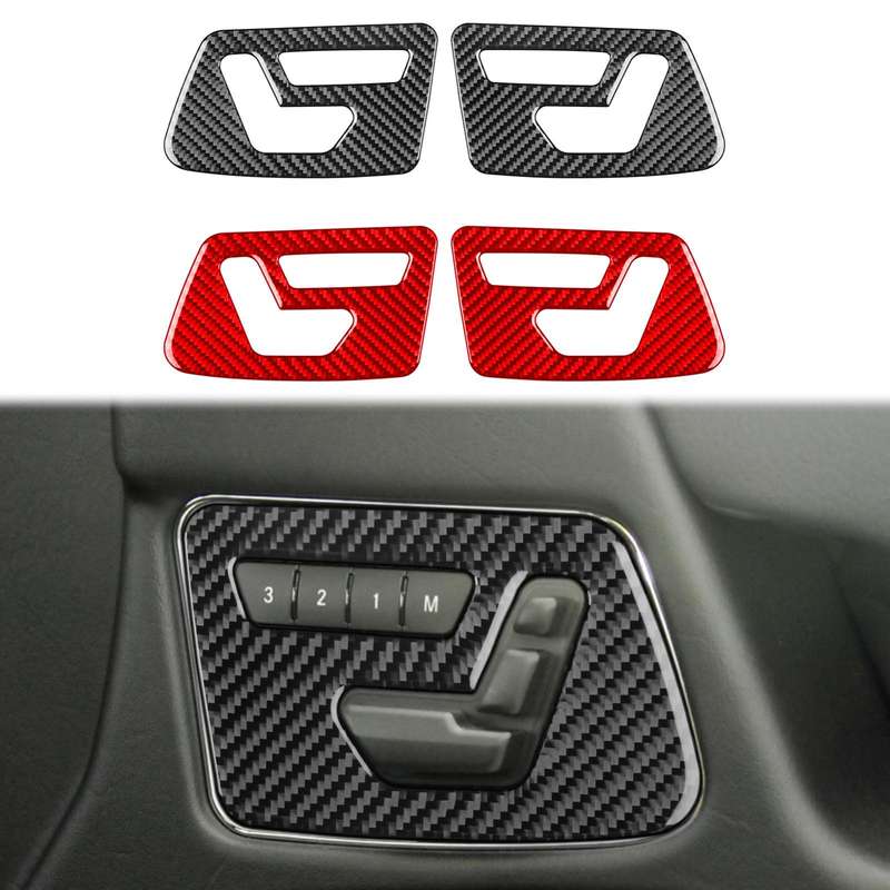 For Mercedes-Benz G-Class W463 2pcs /Set Seat Adjustment Sticker(Red)