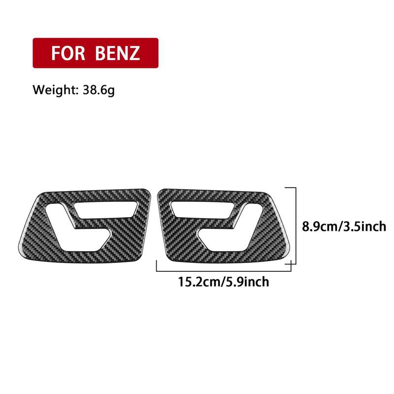 For Mercedes-Benz G-Class W463 2pcs /Set Seat Adjustment Sticker(Red)