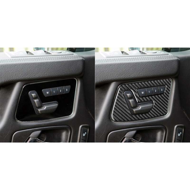 For Mercedes-Benz G-Class W463 2pcs /Set Seat Adjustment Sticker(Red)