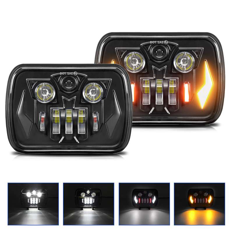 7-Inch Mechanic Car Modified Headlights For Wrangler(R16)