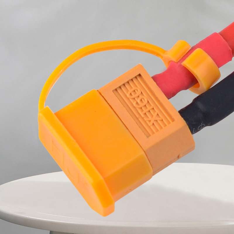 10pcs /Pack XT60 Lithium Battery Plug Protective Cover Plug Dustproof Anti-oxidation Insulation Cove