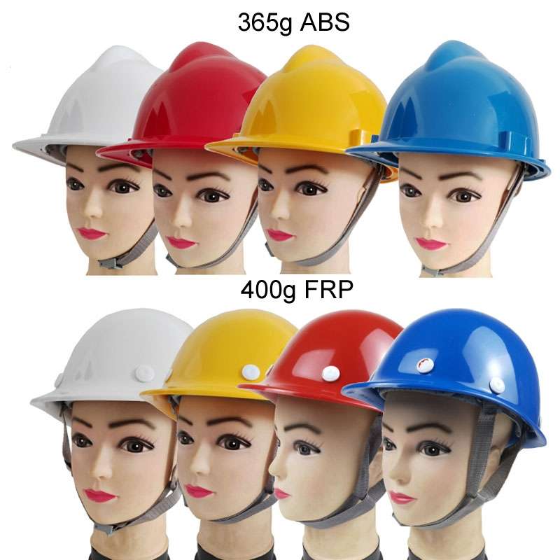 LINDUN 300g HDPE Safety Helmet Site Mining Construction Helmet Protective Hat(Color Random)