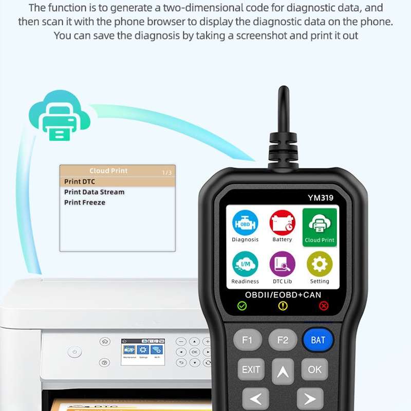 OBD Automobile Engine Battery Voltage Life Detector