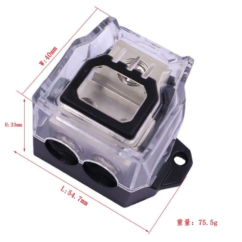 1 To 2 Car Audio Amplifier Modification Fuse Ground Box Hub