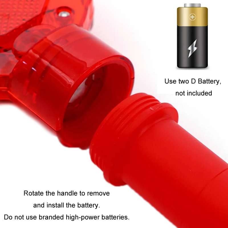 Traffic Warning Plum Blossom Light Handheld Construction Roadblock Light