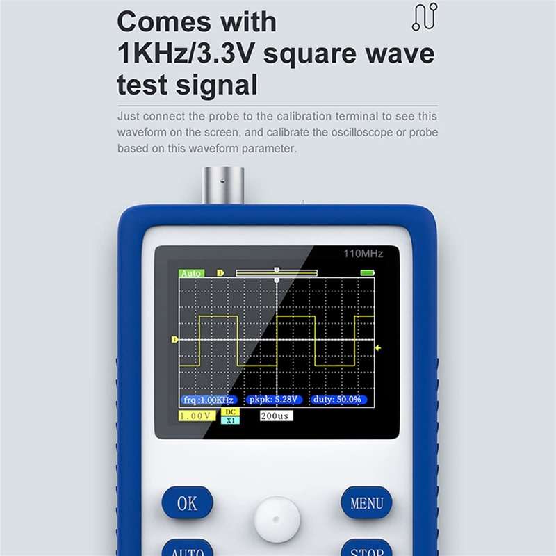 FNIRSI 1C15 Handheld Mini Portable Digital Oscilloscope With EU Plug