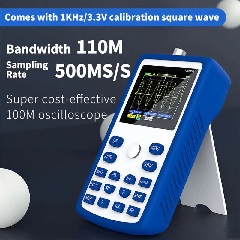 FNIRSI 1C15 Handheld Mini Portable Digital Oscilloscope With EU Plug