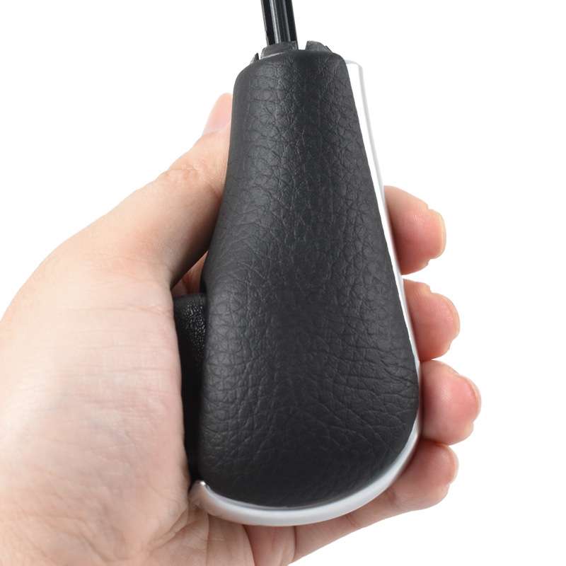 For BMW E Chassis Gear Lever Head, Universal For Left And Right Driving, Style: Long Rod Round Head