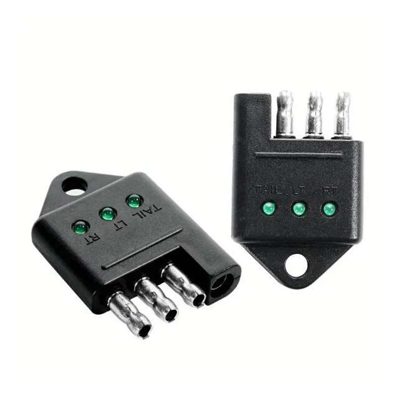 American Trailer Connector RV Yacht Power Plug Tester(4Pin)