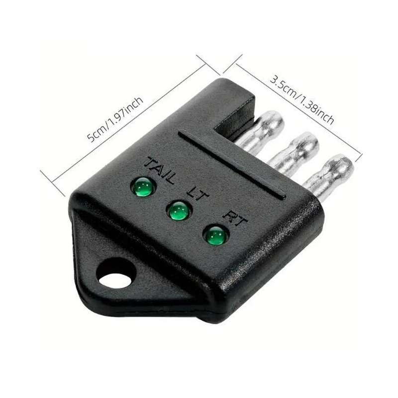 American Trailer Connector RV Yacht Power Plug Tester(4Pin)