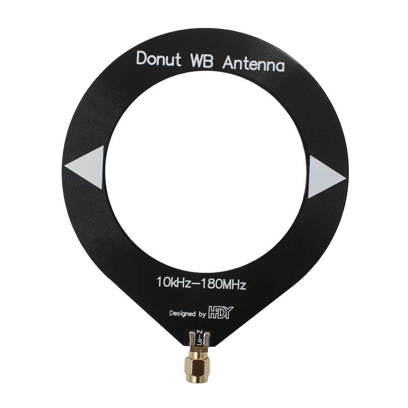 Donut Broadband Antenna With Low Impedance Converter(Black)