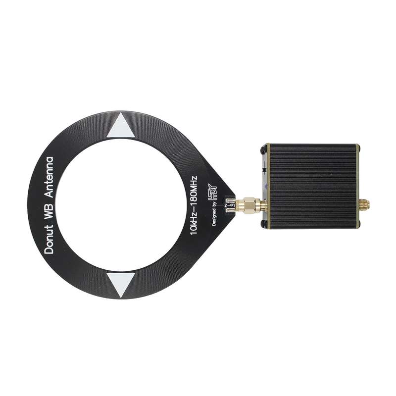 Donut Broadband Antenna With Low Impedance Converter(Black)
