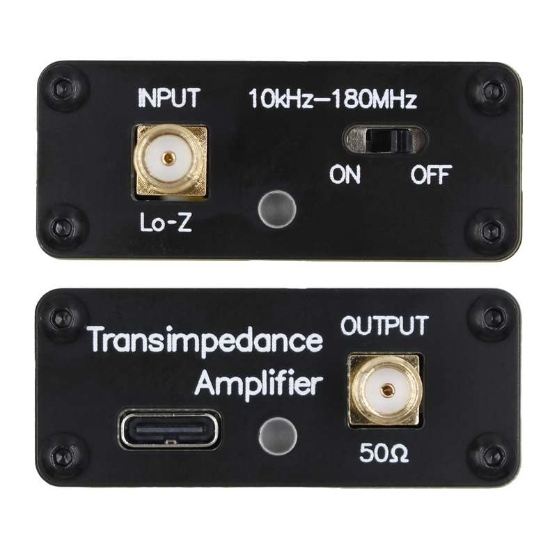 Donut Broadband Antenna With Low Impedance Converter(Black)