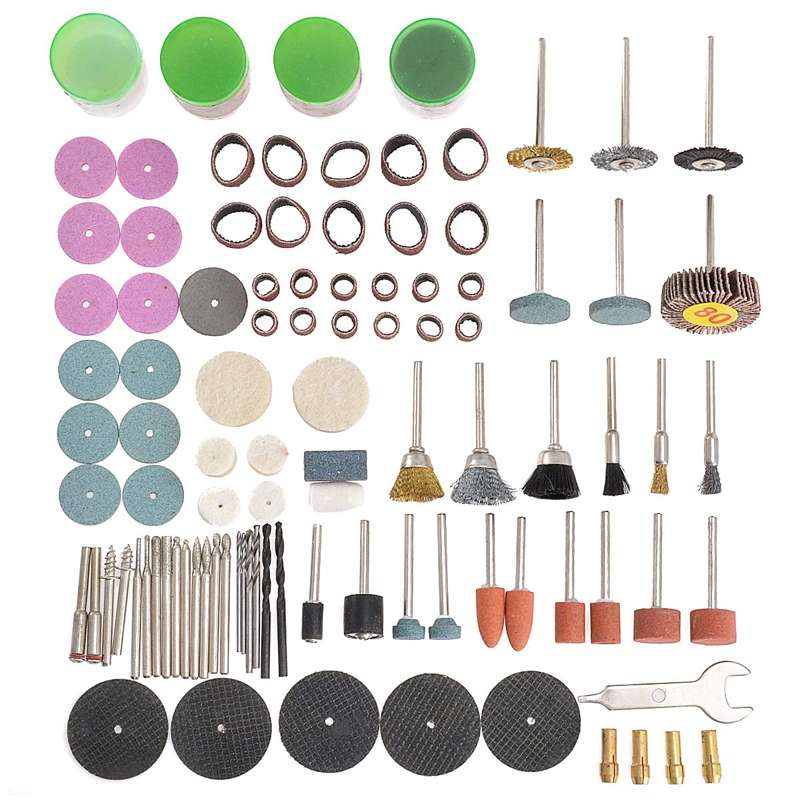 100pcs /Set Grinding Cutting Drilling Electrical Grinding Accessories Grinder Polishing Tool Parts S