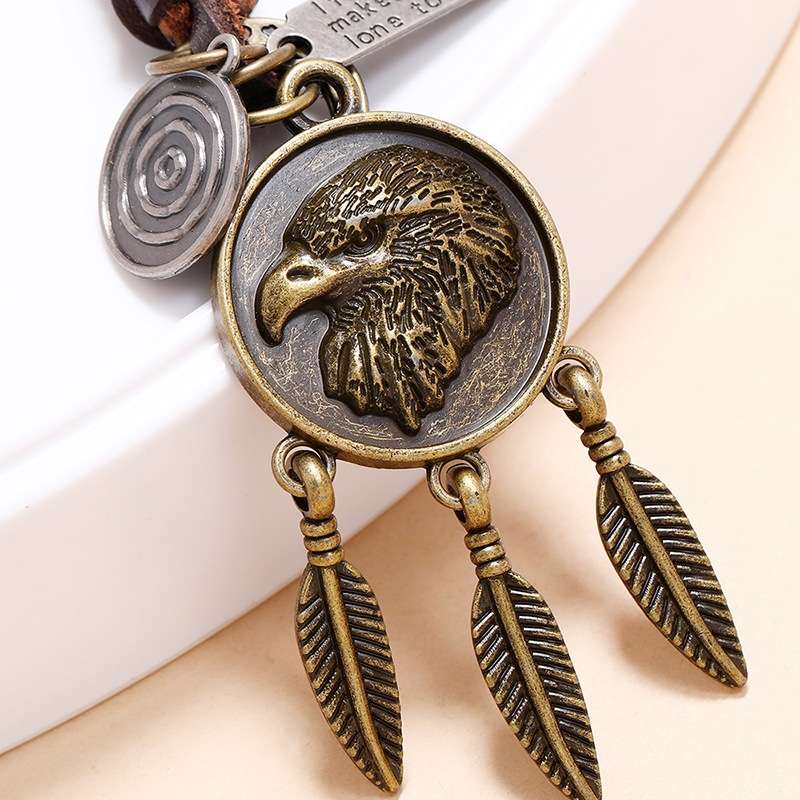 Eagle Retro Personality Pendant Simple Car Keychain Accessories