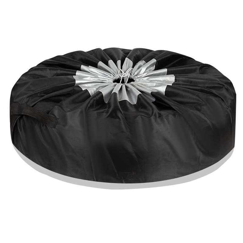 4pcs 65x37cm 210D Oxford Cloth Car Waterproof Dirt-resistant Tire Protective Cover