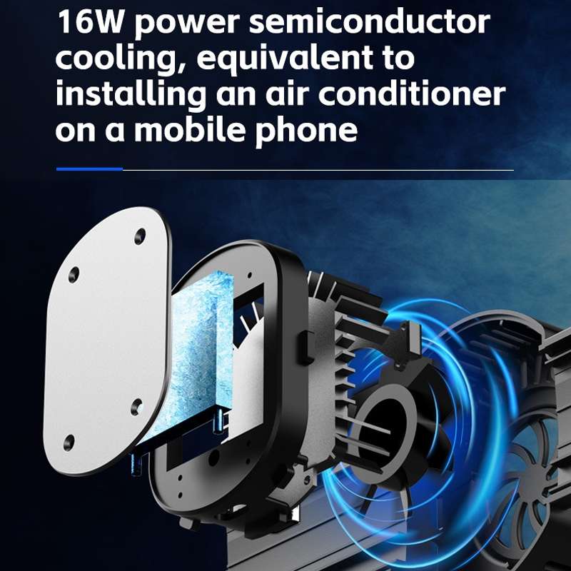 BSP-D10S Wireless Stretch Game Controller With Heat Dissipation Fan for Switch / Android / IOS