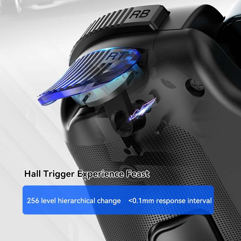 BSP-D10S Wireless Stretch Game Controller With Heat Dissipation Fan for Switch / Android / IOS