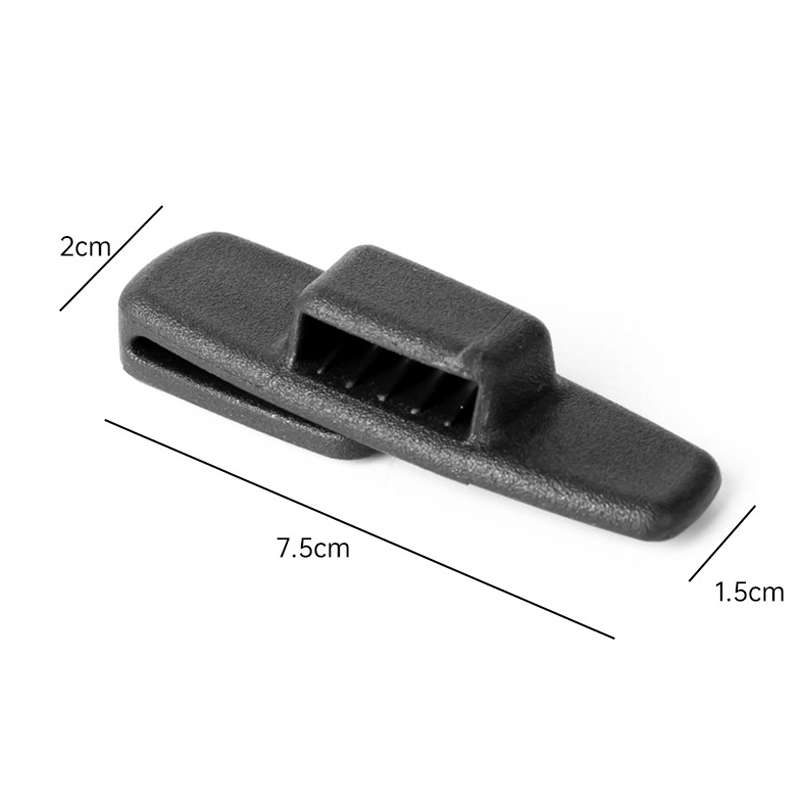1pair Car Seat Belt Adhesive Buckle Fastener Adjustment Limiter