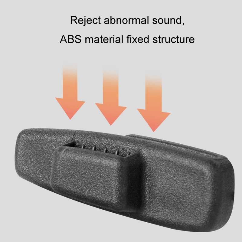 1pair Car Seat Belt Adhesive Buckle Fastener Adjustment Limiter