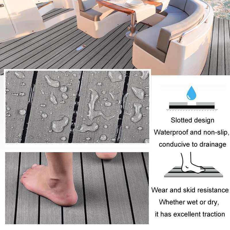 240x60x0.6cm EVA Yacht RV Waterproof Anti-skid Floor Mat