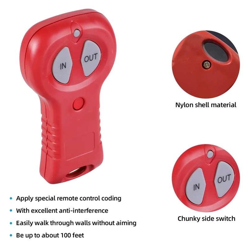 Wireless Remote Control SUV Truck Electric Winch, Model: 213X