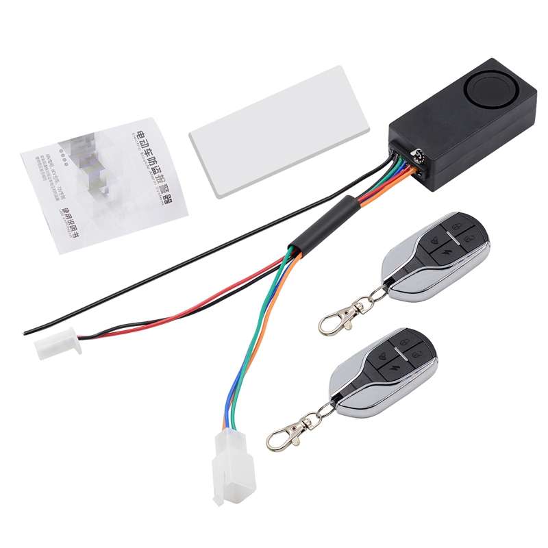 Electric Vehicle Anti-theft Remote Alarm Keyless Quick Vehicle Search(48-72V)
