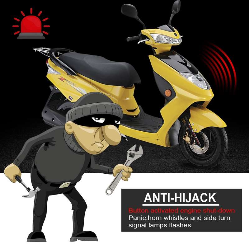 Electric Vehicle Anti-theft Remote Alarm Keyless Quick Vehicle Search(48-72V)