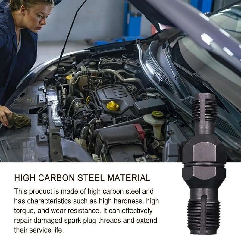 14mm-18mm Automobile Double-Ended Spark Plug Thread Repair Tool