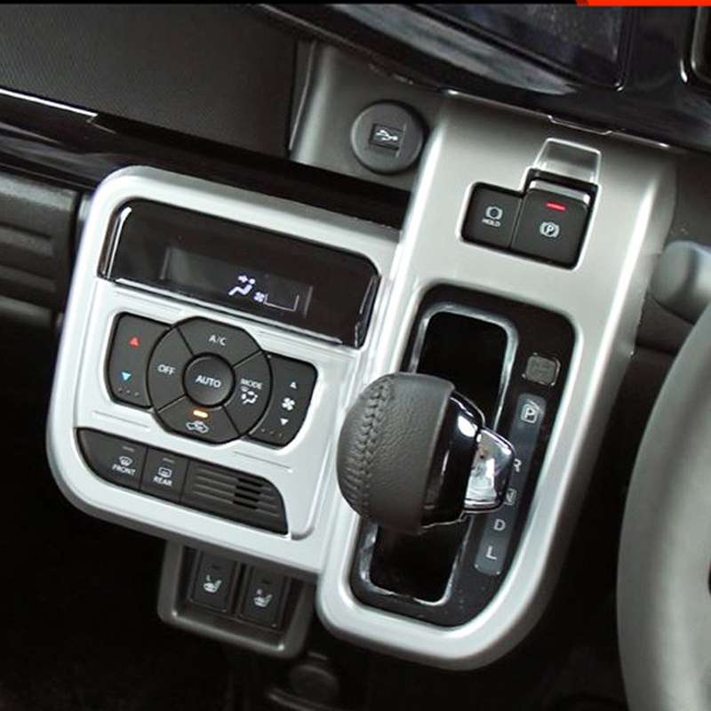 For 2024 Suzuki Spacia Custom Right-Hand Drive Gear Shift Frame Control Panel Decorative Sticker(Car
