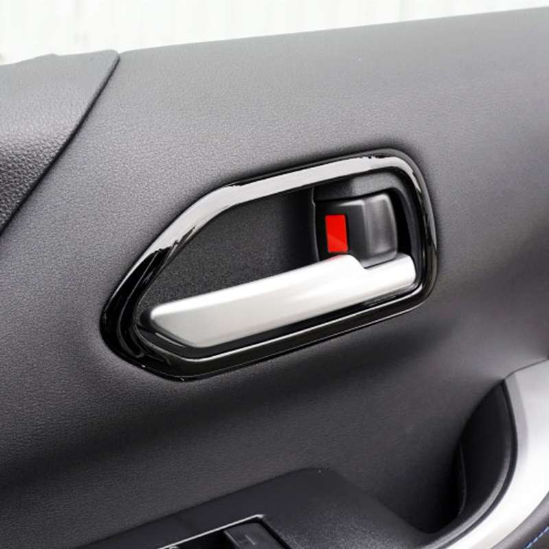For Toyota 2022 VOXY/NOAH 90 Series Right-hand Drive Door Handle Patch Frame(Matte Silver)