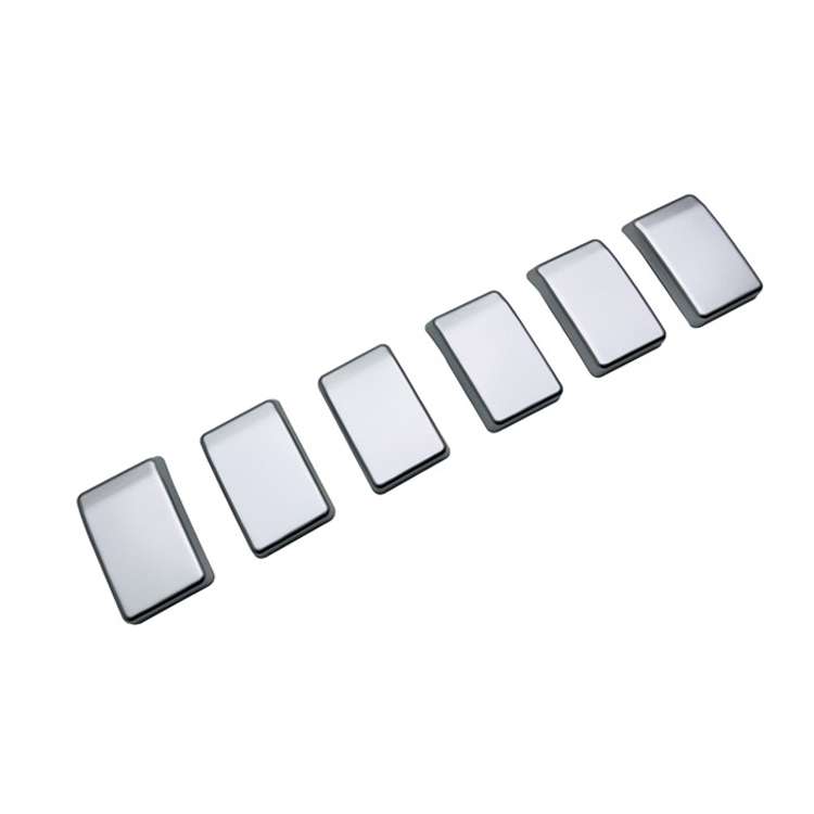 For Mitsubishi 2023 Delica Mini Right-Hand Drive Front Grille Modified Decorative Frame(Silver)