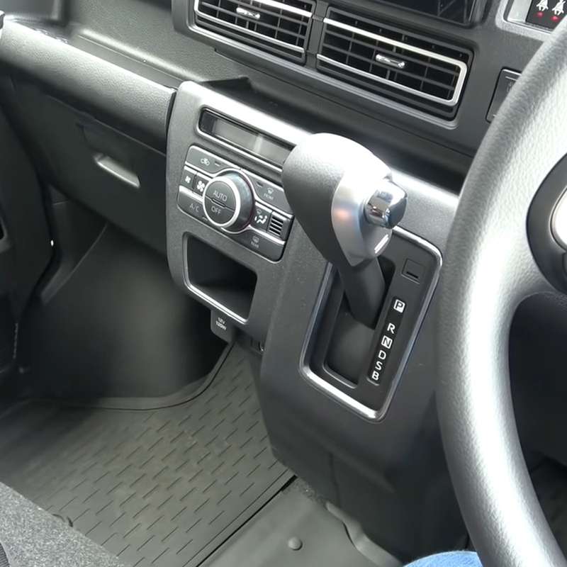 For Daihatsu 2022 Atrai S700 S710 Right-hand Drive Air Conditioning Control Box Modification(Black)