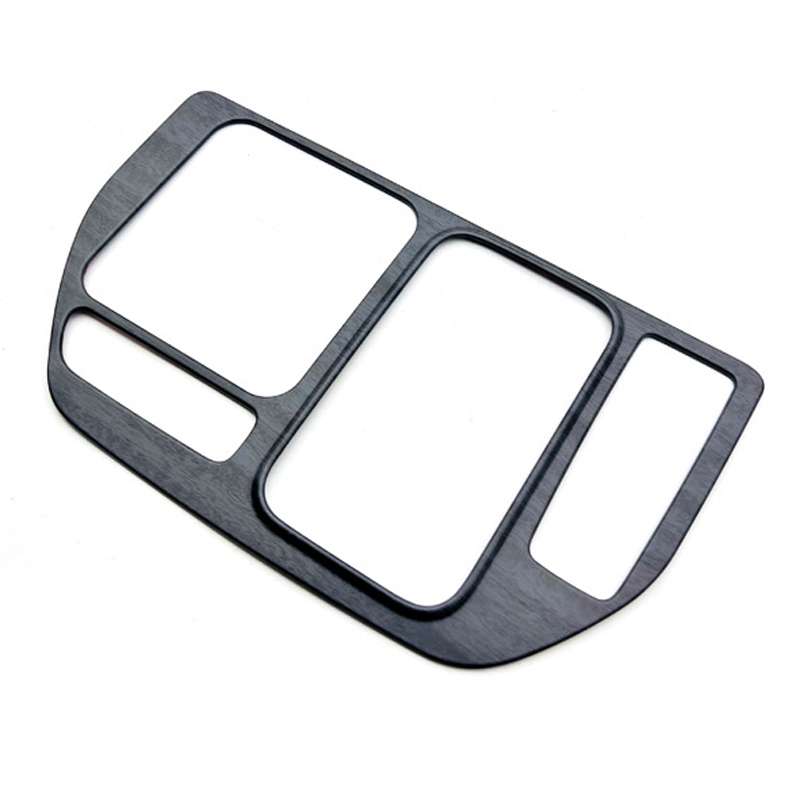 For Honda 2023 Stepwgn Spada Right Hand Drive Center Shift Frame Sticker(Black Wood Grain)