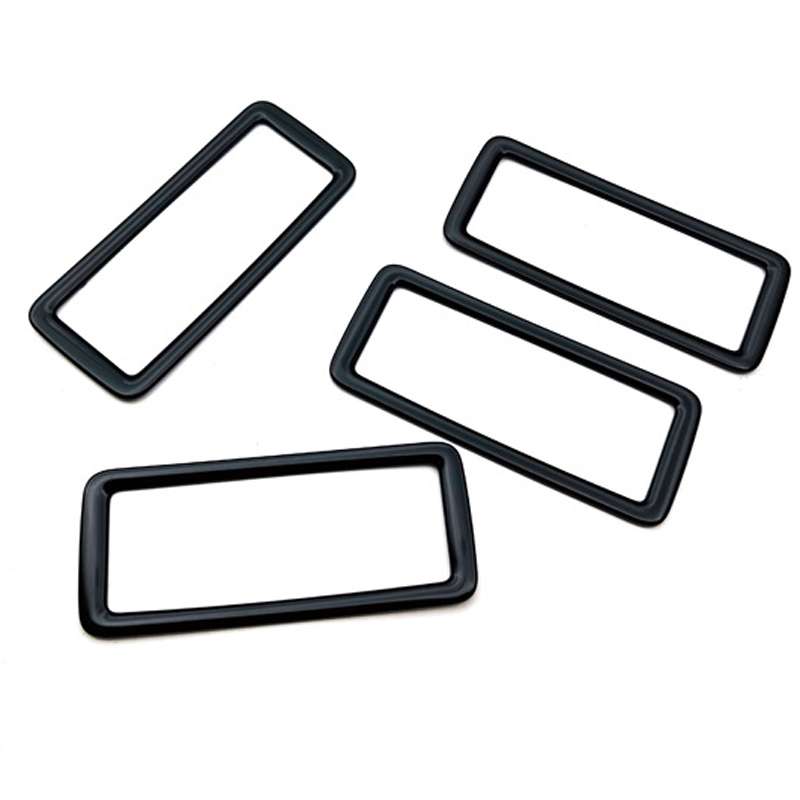 For Toyota 2022 Voxy/Noah 90 Series Rear Air Vent Decorative Frame(Black)