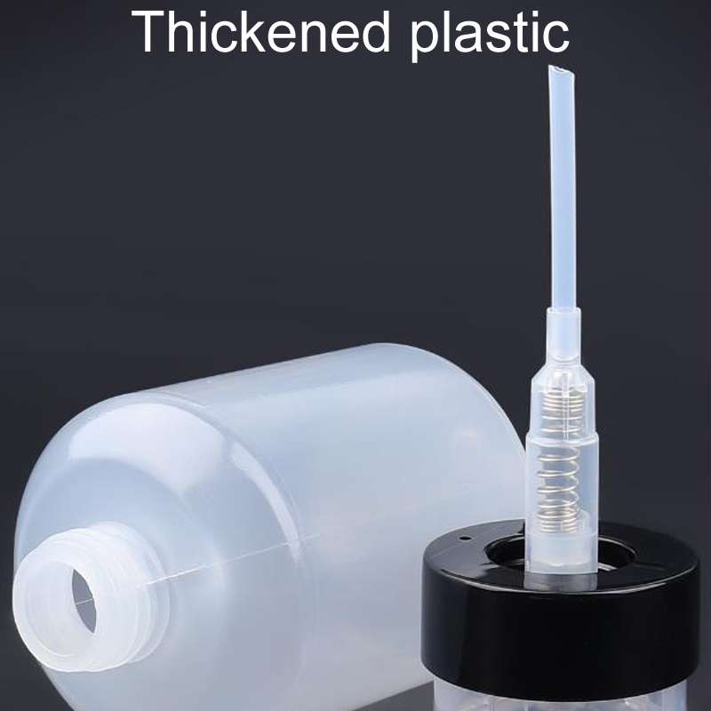 250ml Portable Leak-Proof Alcohol Bottle With Lock Household Cleaning Volumetric Empty Bottle